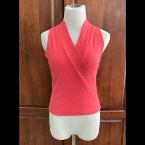 Sleeveless Wrap Top.       EXPRESS